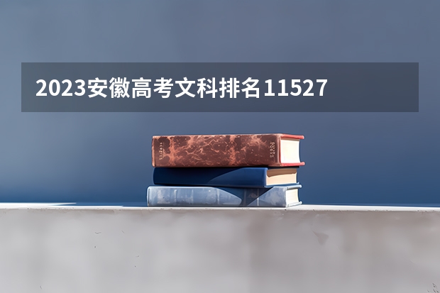 2023安徽高考文科排名115278的考生报什么大学好 往年录取分数线