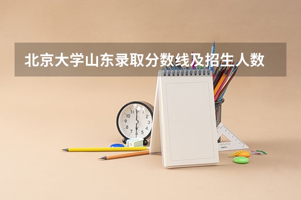 北京大学山东录取分数线及招生人数