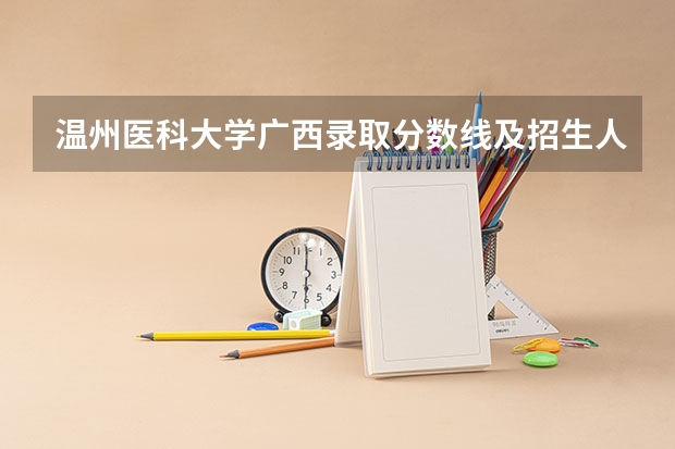 温州医科大学广西录取分数线及招生人数