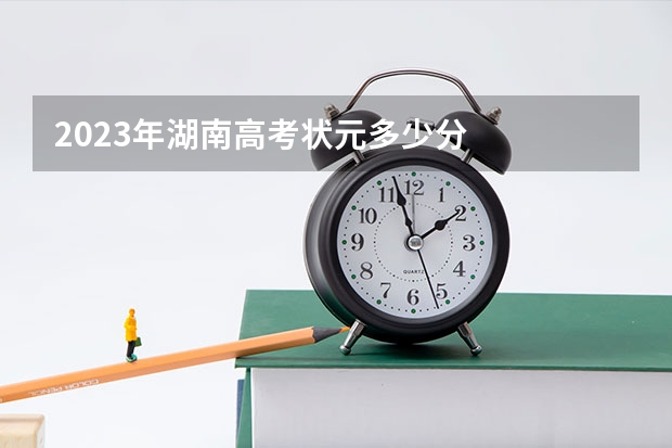 2023年湖南高考状元多少分