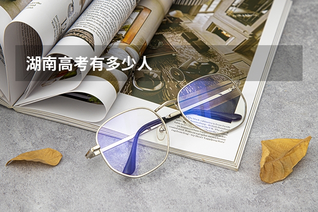 湖南高考有多少人