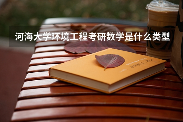 河海大学环境工程考研数学是什么类型？