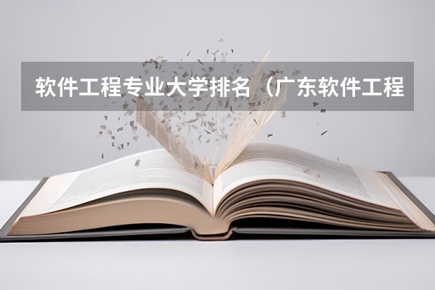 软件工程专业大学排名（广东软件工程专业大学排名）
