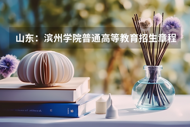 山东:滨州学院普通高等教育招生章程 急!高分!求计算机科学与技术的专业内容